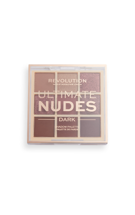 REVOLUTION ultimate nudes eyeshadow palette dark