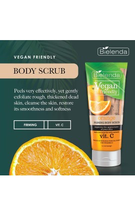 Bielenda Vegan Friendly Softening Orange Body Scrub 200 g