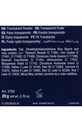 Kryolan Translucent Powder Tl 11, 20G