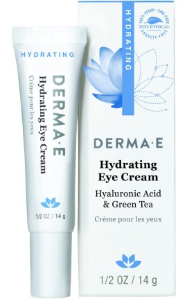 DERMA E, Hydrating Eye Cream with Hyaluronic Acid & Green Tea, 1/2 oz (14 g)