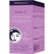 DERMAdoctor Kakadu C Intensive Vitamin C Peel Pads for Women 30 x 0.06 oz Pads