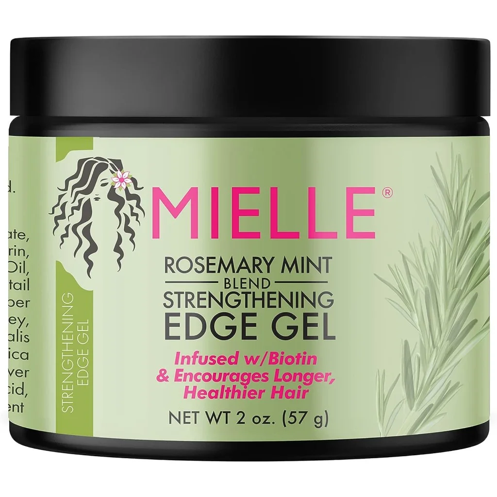 Mielle Organics Rosemary Mint Strengthening Edge Gel, Infused w/ Biotin, 2  Ounces - RH2646