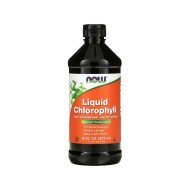 ناو - شراب الكلوروفيل السائل نكهة النعناع الطبيعية، 473 مل