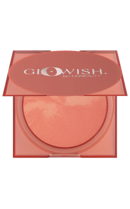 Huda Beauty Glowish Cheeky Vegan Blush Powder 01 Healthy Peach