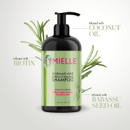 Mielle hair shampoo with mint and rosemary 355 ml