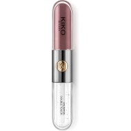 KIKO Milano Unlimited Double Touch Lipstick 121 Dark Rosy Chestnut, 3 ml