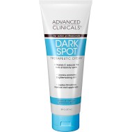 Advanced Clinicals Dark Spot Therapeutic Cream, 8oz Tube