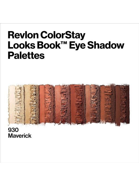 Revlon ColorStay Looks Book Eye Shadow Palette 930 Macerick
