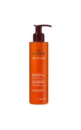 NUXE Rêve de Miel Face Cleansing and Make-Up Removing Gel 200ml