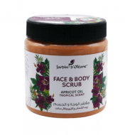 Jardin Oleane Face & Body Scrub Apricot Oil Tropical Scent - 500 gm