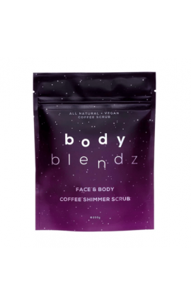 Body Blendz Face & Body Coffee Shimmer Scrub - 200g