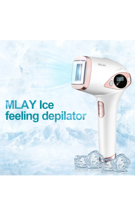 Mlay Laser T4 ICE Cold IPL Flashes 500000 May Ipl Hair Removal 