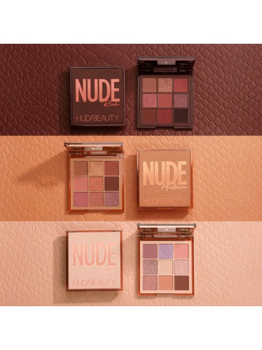 Huda Beauty Nude Obsessions Eyeshadow Palette Medium 9.9g