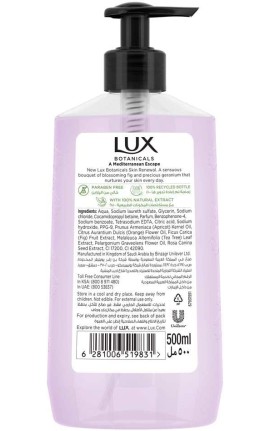 Lux Hand Wash Fig Extract 500 ml