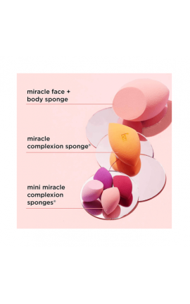Real Techniques Mini Miracle Complexion Sponge - 4 Pieces