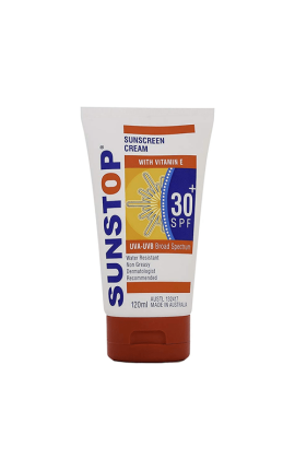 Sunstop Sunscreen Cream With Vitamin E 30SPF - 120ml