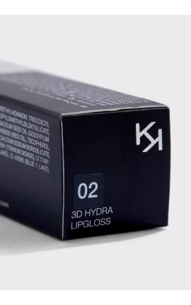 KIKO Milano 3D Hydra Lip-gloss - 02 Natural Beige 38.5 ml 