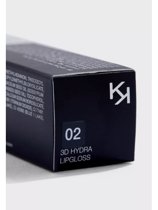 KIKO Milano 3D Hydra Lip-gloss - 02 Natural Beige 38.5 ml