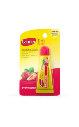 Carmex Strawberry Lip Balm In Tube 10 gm