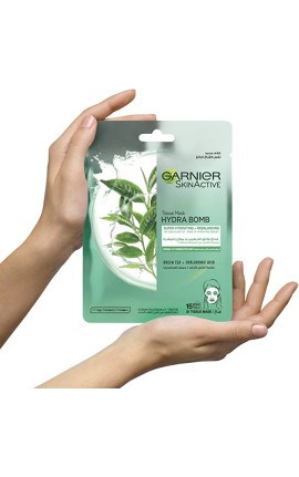 Garnier Skin Active Hydra Bomb Mask Green Tea 32 gm