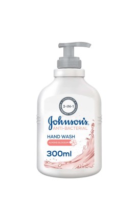 صابون سائل لليدين مضاد للبكتيريا برائحة زهر اللوز من جونسون، 300 مل
