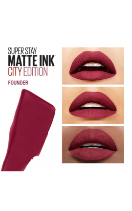 Maybelline New York Super Stay Matte Ink Liquid Lipstick  Founder 115