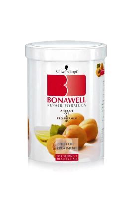 Bonawell Hot Oil Treatment Apricot Oil & Pro Vitamin B5 Jar