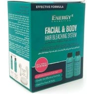 Energy Cosmetics Facial &Body Hair Bleaching System 60ml/40g