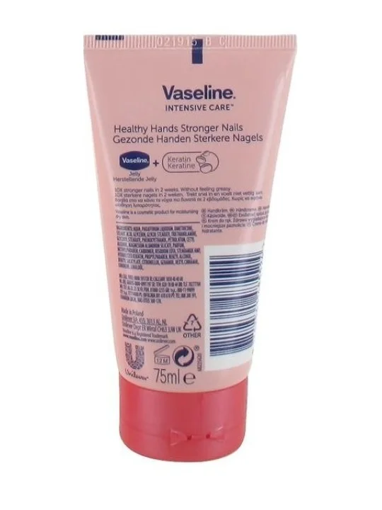 Vaseline Healthy Hands and Stronger Nails Hand Cream 75ml - Tesco Groceries