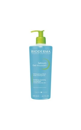 Bioderma Sebium cleansing Gel for Combination Oily Skin 500ml