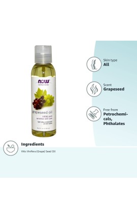 NOW - GRAPESEED OIL - 118ML