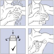 Rexona Deodorant Spray Shower Clean 150 ml