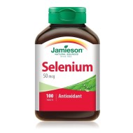 Jamieson Selenium 50 mcg Tablets 100's