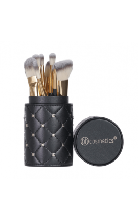 BH Cosmetics Studded Couture Brush Set - 13 Piece - Black