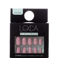 loca press on nails pink nude oval shape (14)
