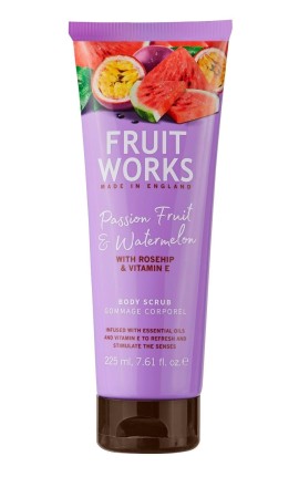 Fruit Works Passion Fruit & Watermelon Body Scrub 225 ml