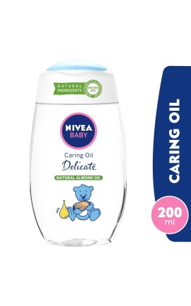 NIVEA Baby Caring Oil Delicate, 200ml
