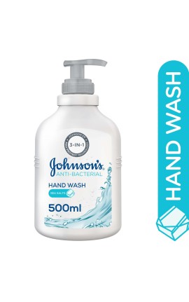 JOHNSON’S Hand Wash Anti-Bacterial Sea Salts 500ml