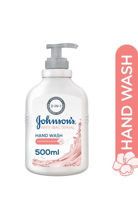 JOHNSON’S Hand Wash Anti-Bacterial Almond 500ml