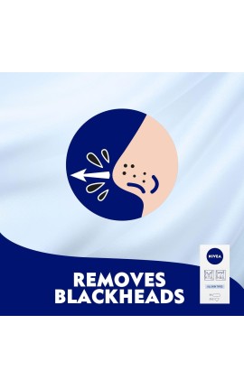 NIVEA Face Skin Refining Clear-Up Strips, 6 Strips