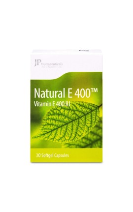 JP Natural Vitamin E 400 IU 30 Cap