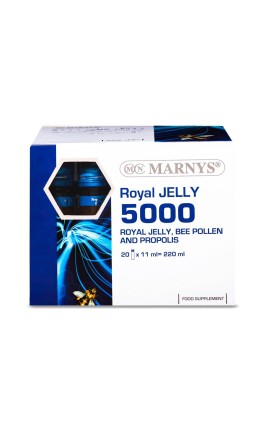 Marnys Royal Jelly 5000 Containing 20 Drinkable Ampules * 11 ml
