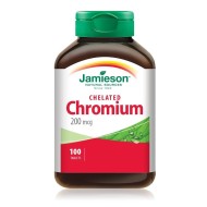 Jamieson Chelated Chromium 200 Mcg 100 Tab