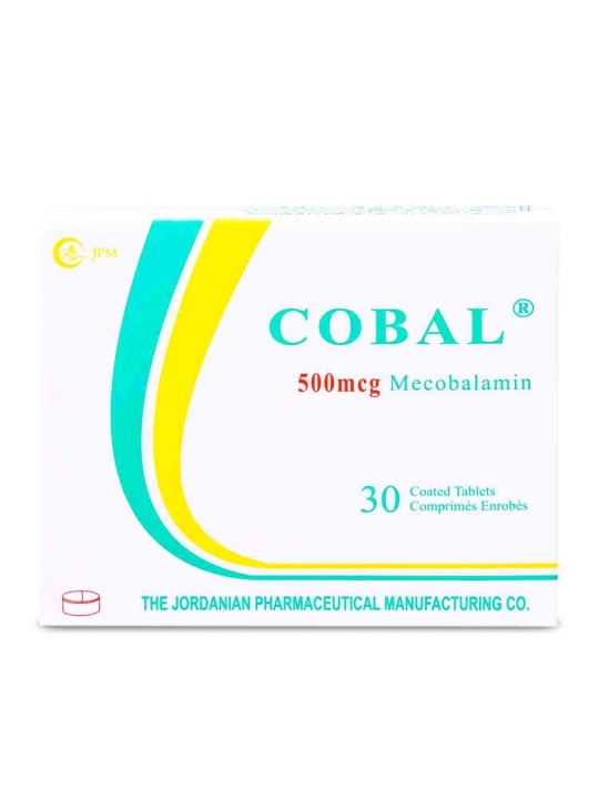 Cobal 500 Mcg 30 Tablets