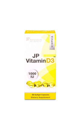 Jp Vitamin D3 1000 IU 60 Caps