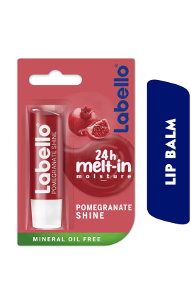 LABELLO Moisturizing Lip Balm  Pomegranate Shine  4.8g