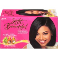 Soft&Beautiful Hair Relaxing Cream Protection No Lye Relaxer Regular