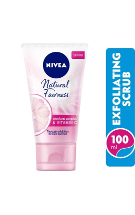NIVEA Natural Fairness Exfoliating Face Scrub, 100ml