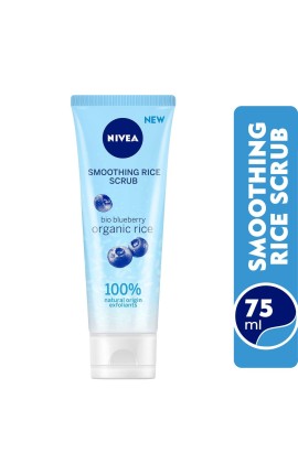 NIVEA Face Smoothing Rice Scrub, Normal Skin, 75ml