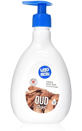Mobi Liquid Hand Soap, Oud Scent, 450 ml